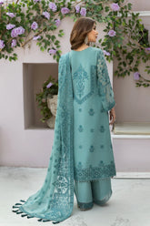 D#07 Alizeh Dhaagay Luxury Emb Chiffon Collection 323 V-1
